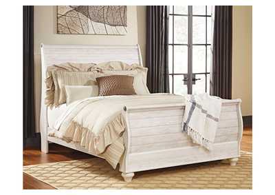 Willowton Queen Sleigh Bed,Signature Design By Ashley