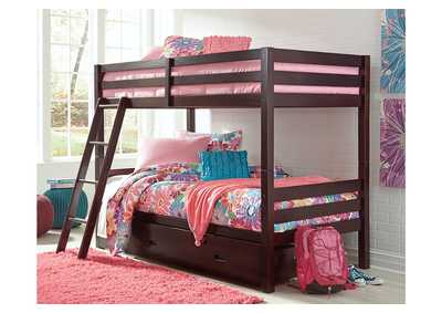 Halanton Twin over Twin Bunk Bed with 1 Large Storage Drawer,Signature Design By Ashley