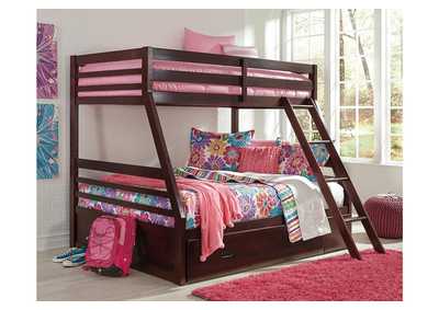 Halanton Twin over Full Bunk Bed with 1 Large Storage Drawer,Signature Design By Ashley