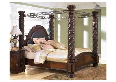 North Shore King Poster Bed with Canopy,Millennium