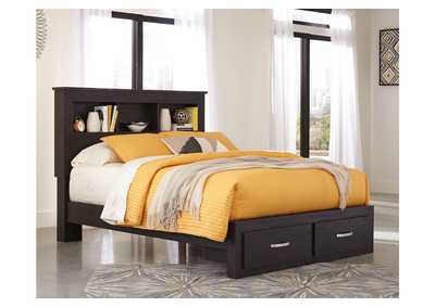 Reylow Queen Bookcase Bed with 2 Storage Drawers,Signature Design By Ashley