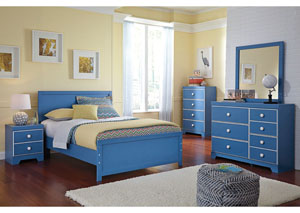 Image for Bronilly Full Panel Bed, Dresser & Mirror