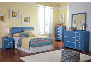 Image for Bronilly Full Panel Headboard, Dresser & Mirror