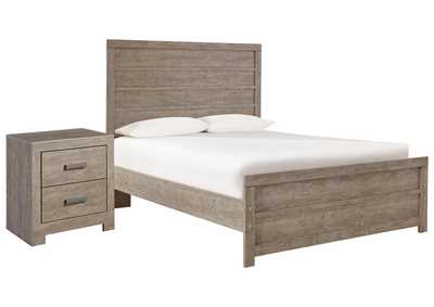 Image for Culverbach Full Panel Bed with Nightstand