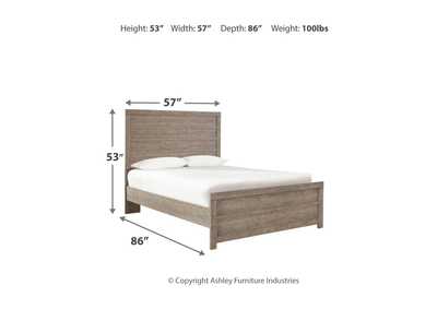 Culverbach Full Panel Bed with 2 Nightstands,Signature Design By Ashley