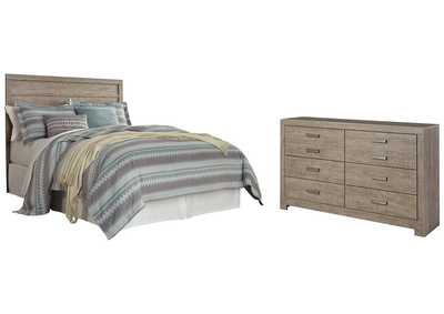 Culverbach Queen/Full Panel Headboard Bed with Dresser,Signature Design By Ashley