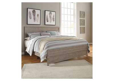 Image for Culverbach Gray King Panel Bed