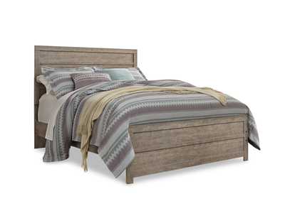 Culverbach Queen Panel Bed with 2 Nightstands,Signature Design By Ashley