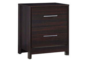 Image for Agella Merlot Two Drawer Night Stand