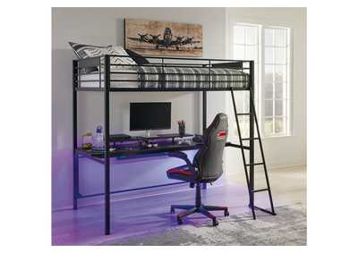 Broshard Twin Loft Bed with Desk,Signature Design By Ashley