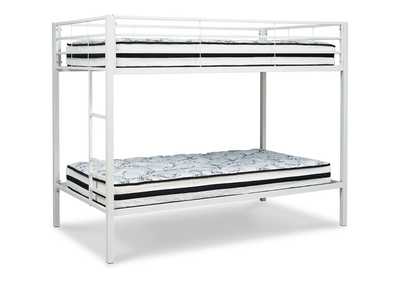 Broshard Twin over Twin Metal Bunk Bed