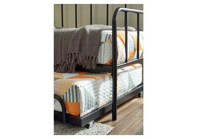 Trentlore Twin Metal Day Bed with Trundle,Signature Design By Ashley
