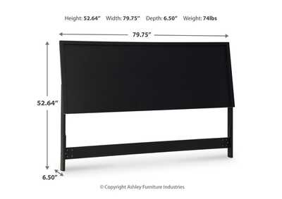Danziar King Panel Headboard with Mirrored Dresser,Signature Design By Ashley