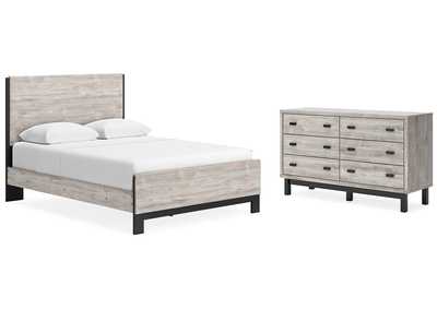 Vessalli Queen Panel Bed with Dresser