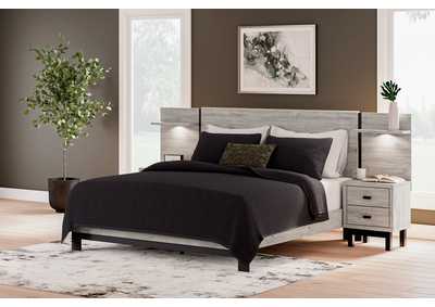 Vessalli King Panel Bed with Extensions,Benchcraft