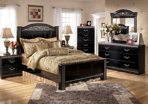 Image for Constellations King Poster Bed
