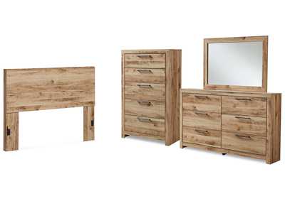 Image for Hyanna Queen Panel Headboard, Dresser, Mirror and Chest
