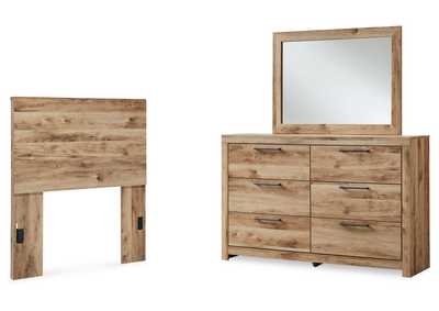 Hyanna Twin Panel Headboard with Mirrored Dresser,Signature Design By Ashley