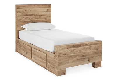 Image for Hyanna Twin Panel Bed with 2 Side Storage