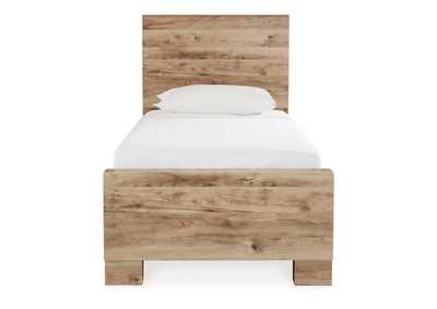 Hyanna Twin Panel Bed with 1 Side Storage,Signature Design By Ashley