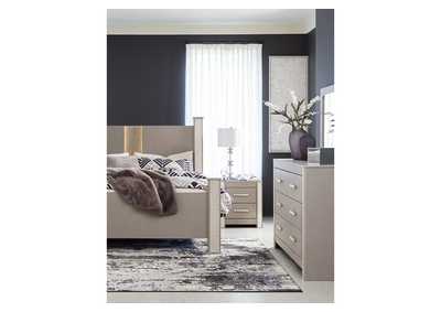 Image for Surancha King Poster Bed, Dresser, Mirror and Nightstand