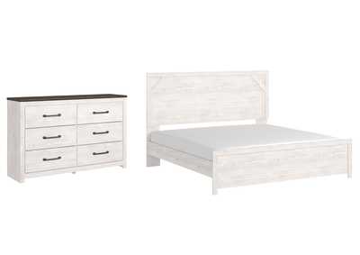 Gerridan King Panel Bed with Dresser,Signature Design By Ashley