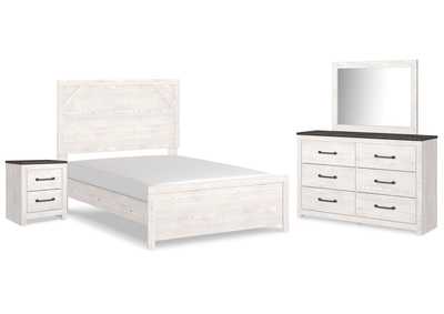 Image for Senniberg Full Panel Bed, Dresser, Mirror and Nightstand