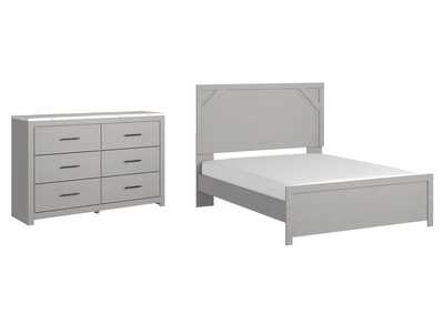 Cottonburg Queen Panel Bed with Dresser,Signature Design By Ashley
