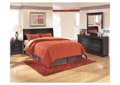 Huey Vineyard Queen Sleigh Headboard, Dresser, Mirror and Nightstand,Signature Design By Ashley