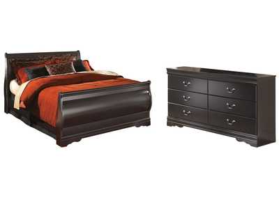 Image for Huey Vineyard Full Sleigh Bed with Dresser