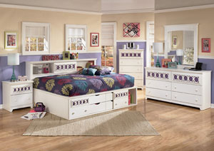 Image for Zayley Full Bookcase Bed