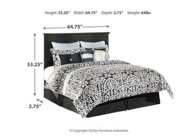 Maribel Queen/Full Panel Headboard Bed with Mirrored Dresser and 2 Nightstands,Signature Design By Ashley