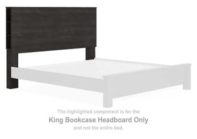 Toretto King Bookcase Headboard