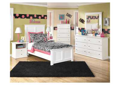 Bostwick Shoals Twin Panel Bed, Chest and Nightstand,Signature Design By Ashley
