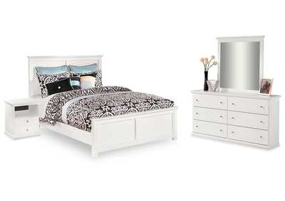 Image for Bostwick Shoals Queen Panel Bed, Dresser, Mirror and Nightstand