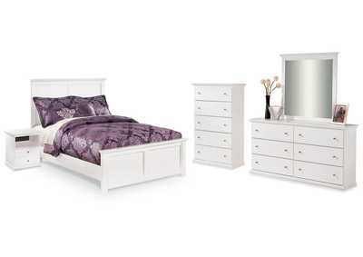 Image for Bostwick Shoals Full Panel Bed, Dresser, Mirror, Chest, and Nightstand
