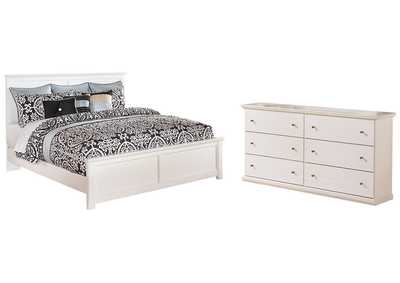 Bostwick Shoals King Panel Bed with Dresser,Signature Design By Ashley