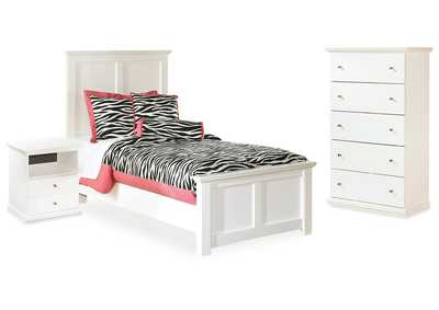 Image for Bostwick Shoals Twin Panel Bed, Chest and Nightstand
