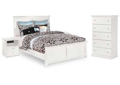 Image for Bostwick Shoals Queen Panel Bed, Chest and 2 Nightstands