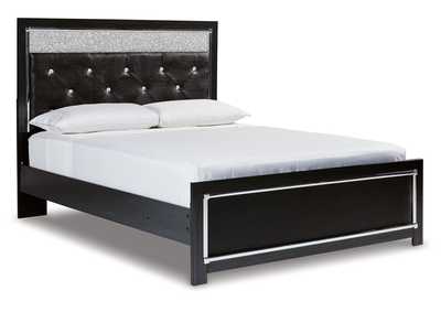 Kaydell Queen Upholstered Panel Bed, Dresser, Mirror and Nightstand,Signature Design By Ashley