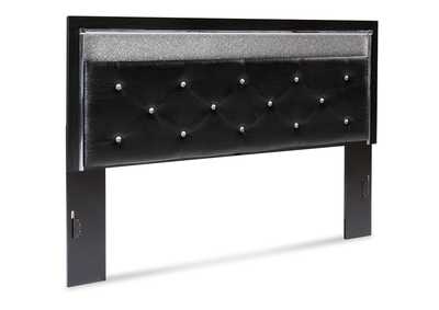 Kaydell King Upholstered Panel Headboard with Mirrored Dresser,Signature Design By Ashley