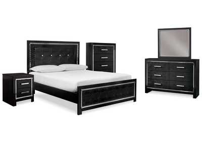 Kaydell Queen Panel Bed, Dresser, Mirror, Chest and Nightstand,Signature Design By Ashley