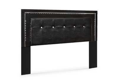 Kaydell King/California King Upholstered Panel Headboard Bed with Mirrored Dresser,Signature Design By Ashley