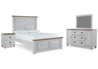 Image for Haven Bay Queen Panel Bed, Dresser, Mirror and Nightstand