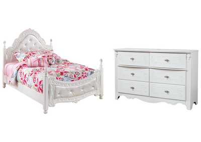 Exquisite Full Poster Bed with Dresser,Signature Design By Ashley