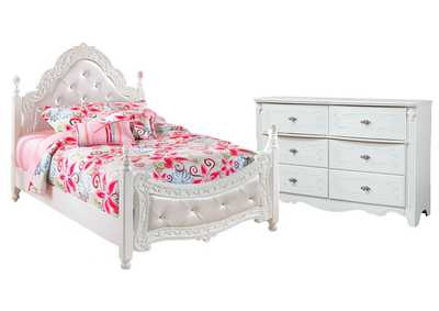 Exquisite Full Poster Bed with Dresser,Signature Design By Ashley