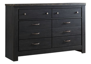 Image for Westinton Black/Brown Dresser