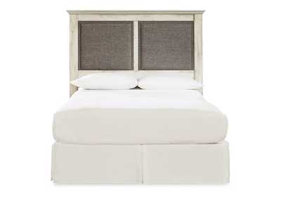 Cambeck Queen Upholstered Panel Headboard with Mirrored Dresser,Signature Design By Ashley