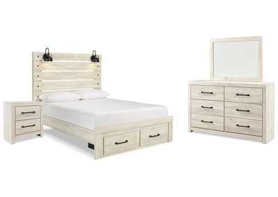 Cambeck Queen Panel Storage Bed, Dresser, Mirror and Nightstand,Signature Design By Ashley