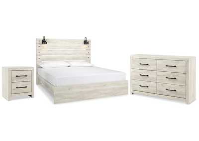 Image for Cambeck King Panel Bed with Dresser and Nightstand